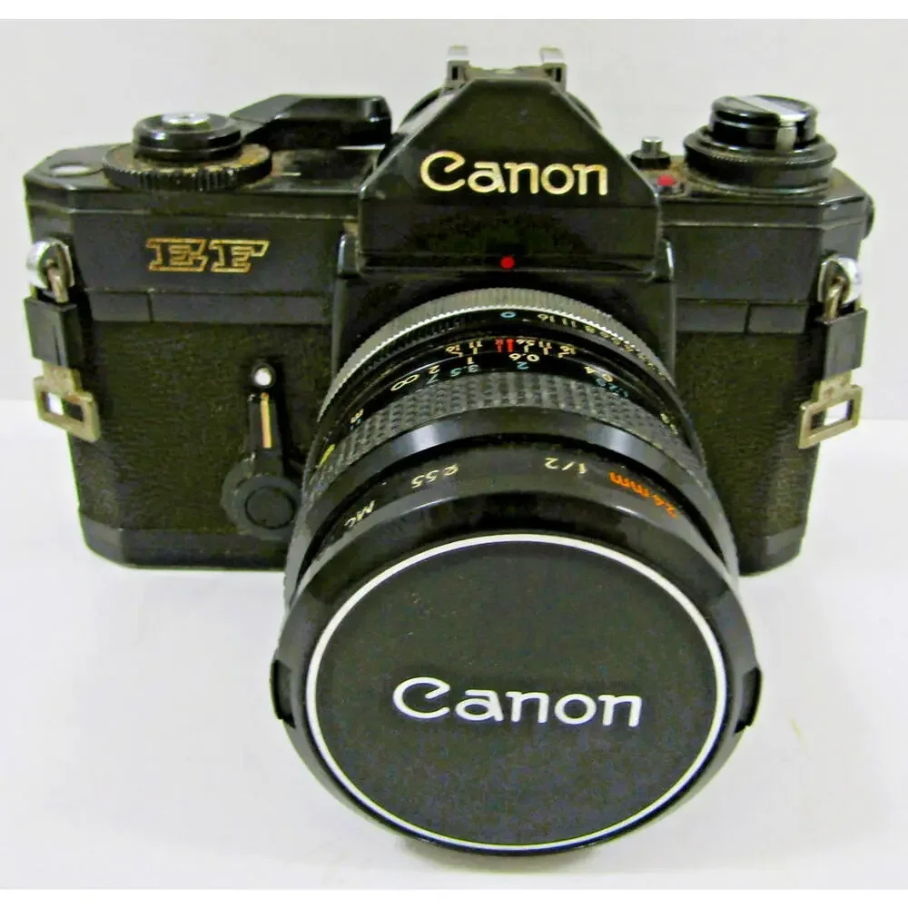 Canon EF 35mm Film Single-Lens Reflex SLR Camera with Kiron Precision 24mm Lens
